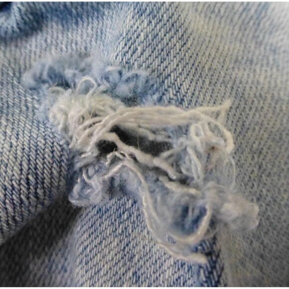 American Eagle x Young Money Mens Stacked Skinny Light Wash Distressed Jeans 36x - Picture 9 of 15